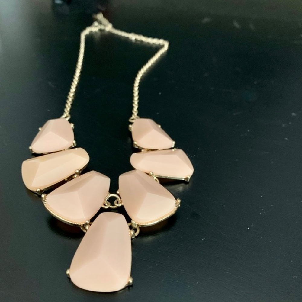 Beige Statement Necklace